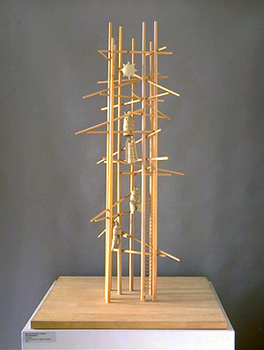 3-21 イサム・ノグチ〈ヒロシマの鐘楼〉1950年 The Isamu Noguchi Museum HP より